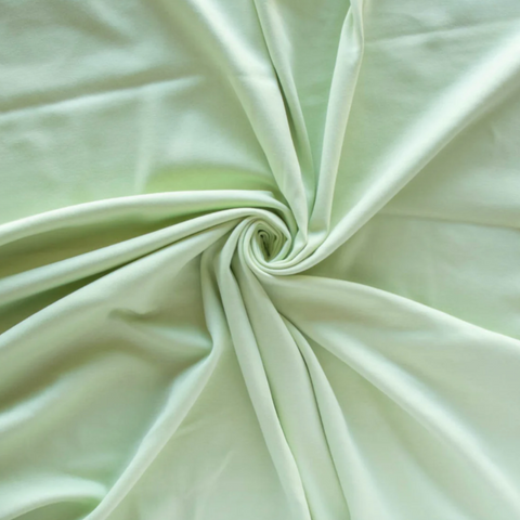 Stretch Interlock - Lime Time