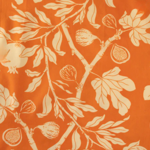 Lawn Print - Large Pear, Fig and Pom Sunburst