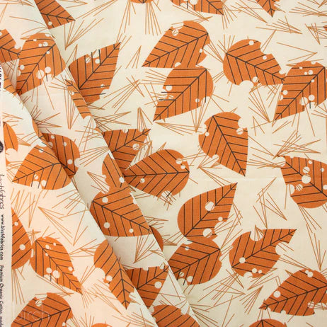 Charley Harper Michigan Audubon - Leaves and Pine Needles