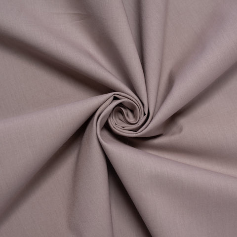 Solid Poplin:Shroom Solid Poplin