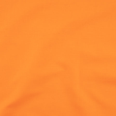 Solid Poplin:Bright Orange Solid Poplin