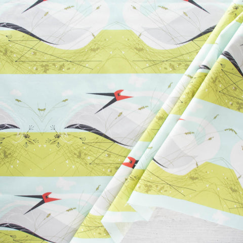 Charley Harper Vanishing Birds:Whooping Crane