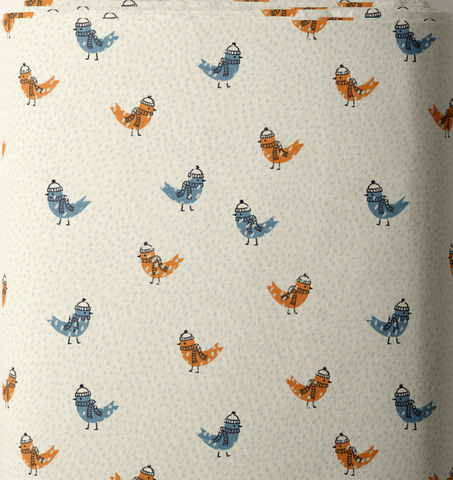 Snow Friends | Birdie Flurry - Ivory