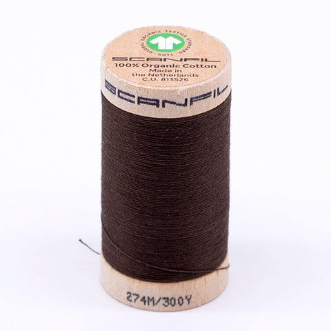 Organic Cotton Thread 4864 Coffee