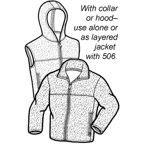 Adult Patterns | Plush Polar Jacket & Vest