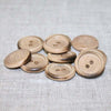 Knurl Rim Button (492) Burntwood
