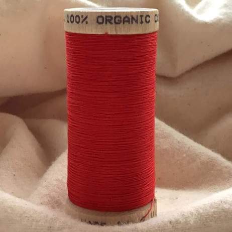 Organic Cotton Thread 6805 Ruby Red