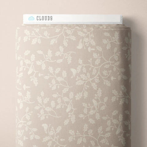 Fall & Flutter Flannel - Woodland Oak Rose Dust