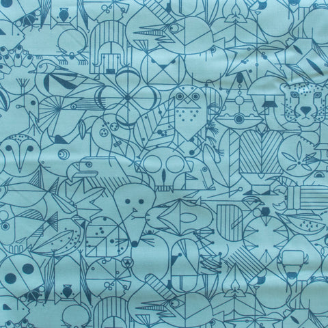 End Papers Blue Raspberry