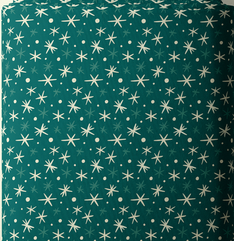Bright Holiday |  First Flurries - Teal