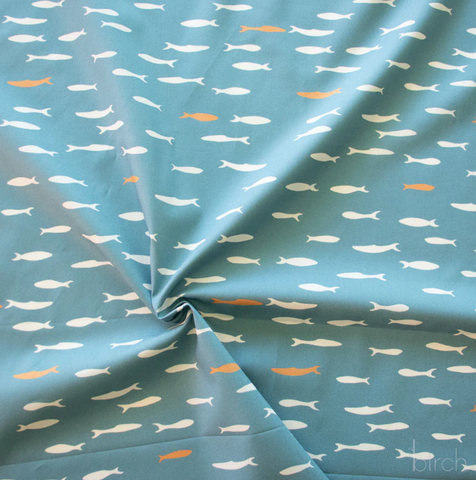 Charley Harper Camp Sur -Blue School