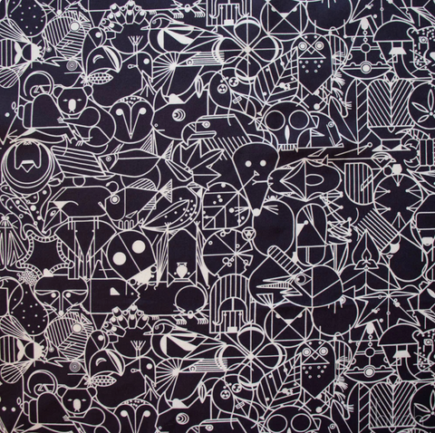 Charley Harper End Papers Vol. 2 - Black