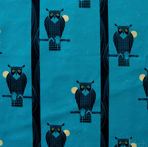 Charley Harper Iconic Vol. 2 Canvas - Moon Owl