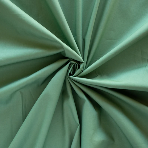 Solid Poplin - Eucalyptus