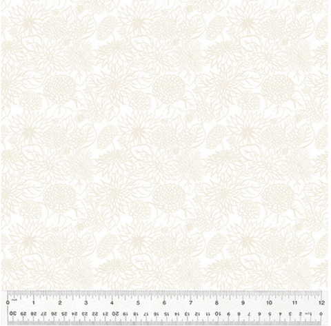 44"- 45" - In the Garden | Dahlia Dream White