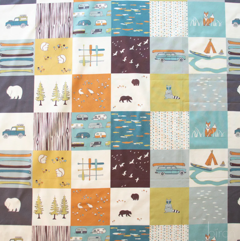 Charley Harper Camp Sur - Camp Sur Patch