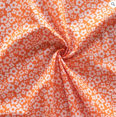 Margot | Pressed Flowers Tangerine