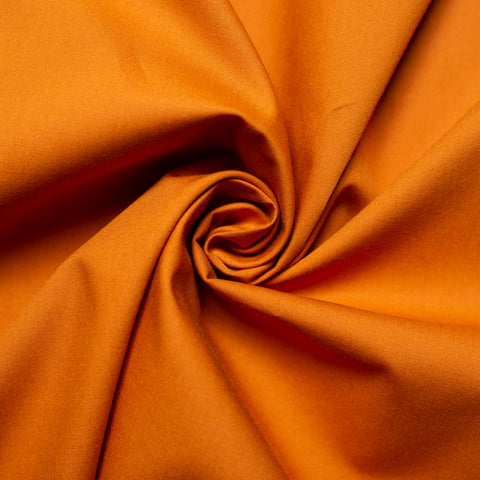 Solid Poplin:Orange Solid Poplin