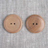 Slight Cup Front Button Natural - 1-3/8"