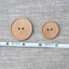 Wooden Buttons: 1-3/8" and 1-1/8" diameter | HoneyBeGood