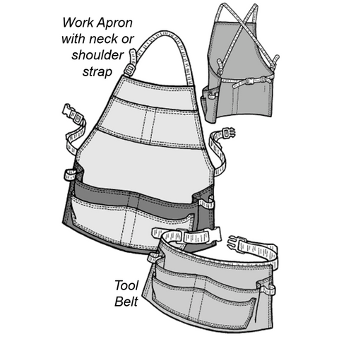 Accessory Patterns | Work Apron and Tool Belt