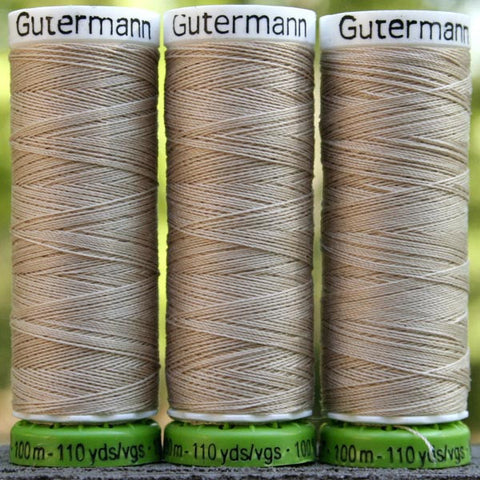 Gütermann All Purpose rPET Recycled Thread - Light Beige 169