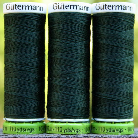 110 Yards GUTERMANN THREAD NEUTRAL Tones Sew All Polyester Thread, 100%  Polyester Thread, 50 Weight Thread, You Choose, Black Gutermann 