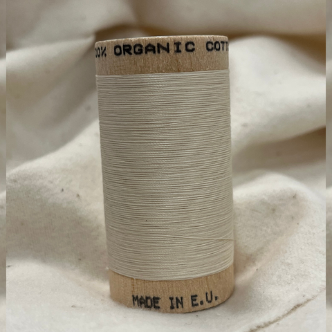 Organic Cotton Thread-500 meter spool, Tex 40