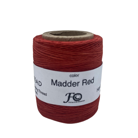 Organic Cotton Veggie Dyed Thread - Madder Red