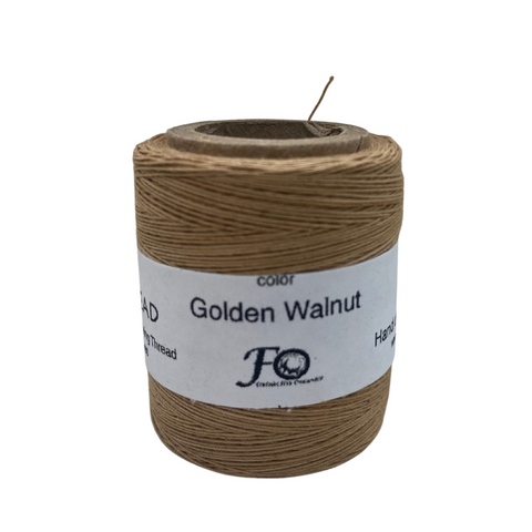 Organic Cotton Veggie Dyed Thread - Golden Walnut