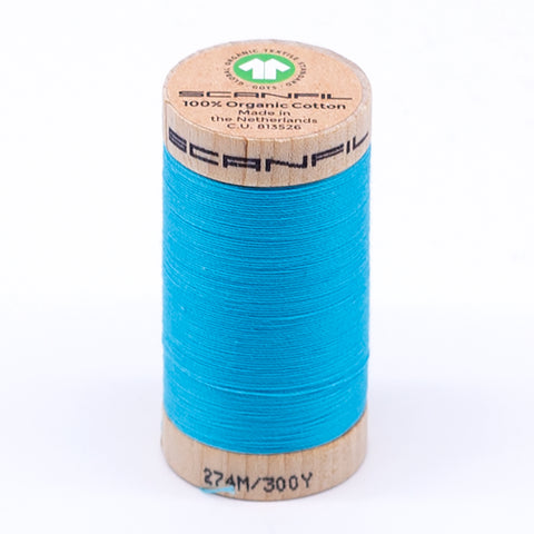 Organic Cotton Thread 4848 Blue Atoll