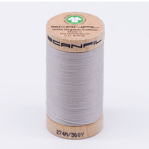 Organic Cotton Thread 4856 Silver