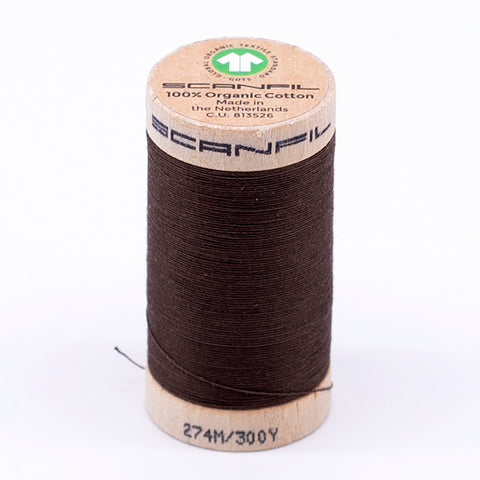 Organic Cotton Sewing Thread On A Cone