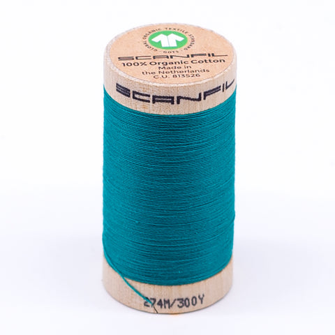 Organic Cotton Thread 4866 Tropical Green