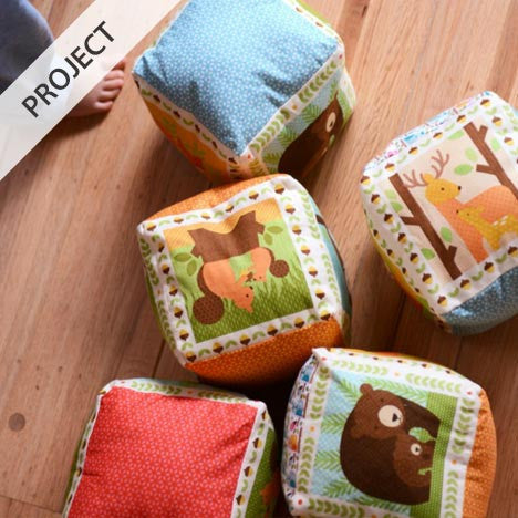Forest Parade Play Blocks - Free Pattern