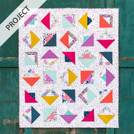 Brush Strokes - free quilt pattern
