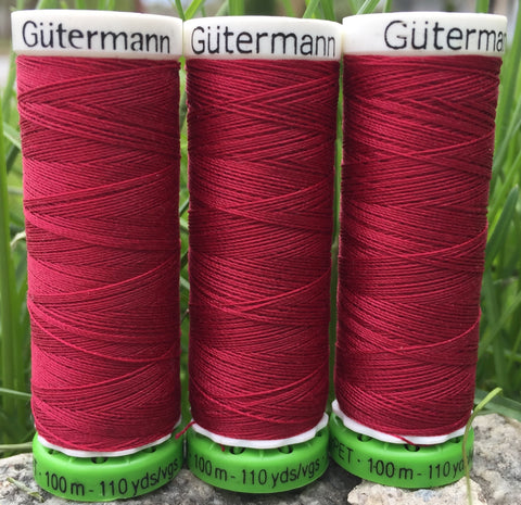 Recycled Polyester Thread 18-384 Ruby