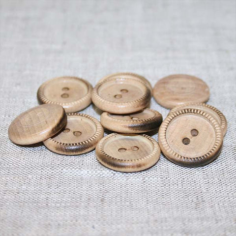 Wooden Buttons Made in the USA for sewing and crafts | HoneyBeGood
