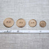 Knurl Rim Button (492) Burntwood