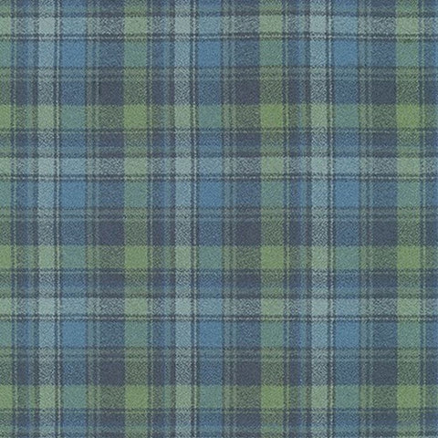 Plaid - Flannel 44" - Pacific