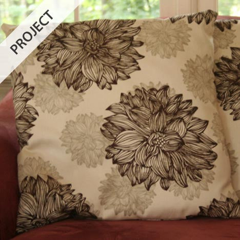 Sew Easy Pillow Covers - Free Tutorial