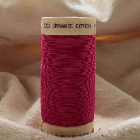 Organic Cotton Thread 5811 Deep Rose