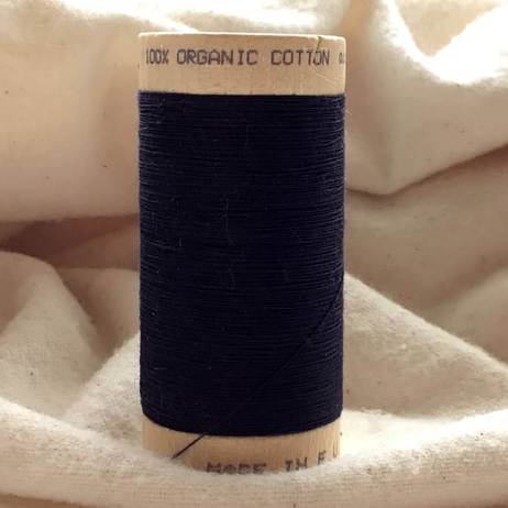 Organic Cotton Thread 7818 Midnight Blue
