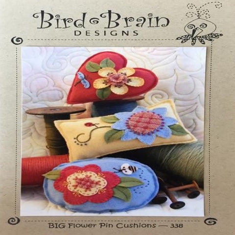 Big Flower Pin Cushion by Bird Brain Designs