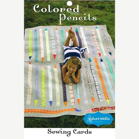 Colored Pencils Quilt Sewing Card
