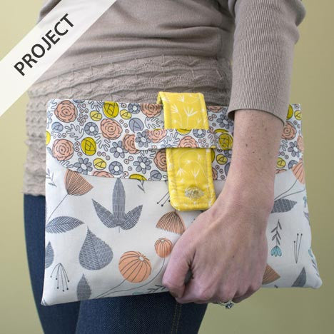 Grey Abbey Greyling Clutch - Free Tutorial