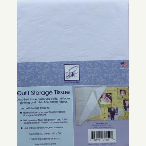 Quilt Storage Tissue