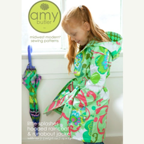 Little Splashes Hooded Raincoat & Runabout Jacket Pattern