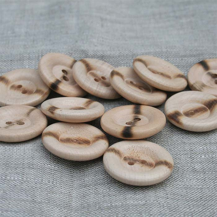 Wooden Buttons Made in the USA for sewing and crafts | HoneyBeGood