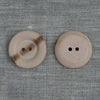 Rolled Rim / Rounded Back Button (662) L-Burntwood - 6 Pack
